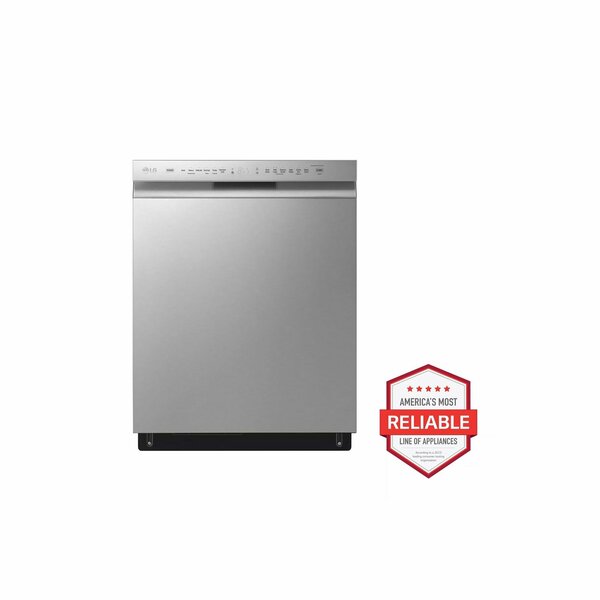 Almo 24-Inch QuadWash Dishwasher with 9 Programs, Stainless Steel LDFN4542S
